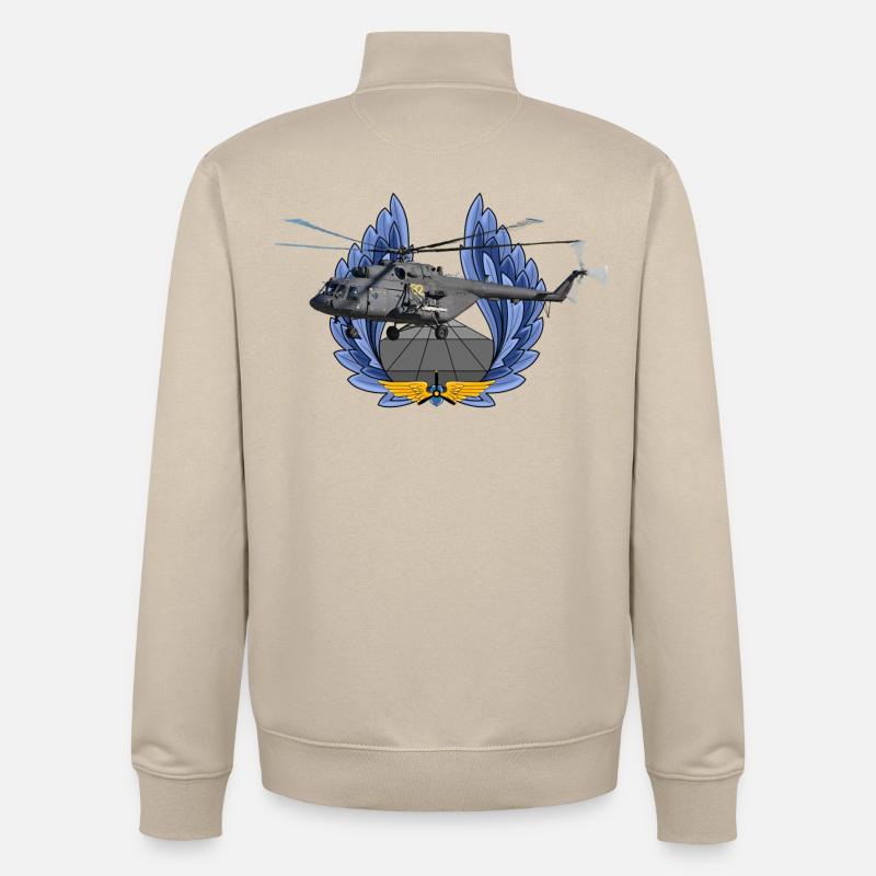 Mi-8 - Unisex Organic Zip Sweatshirt von Stanley/Stella - Cremebeige