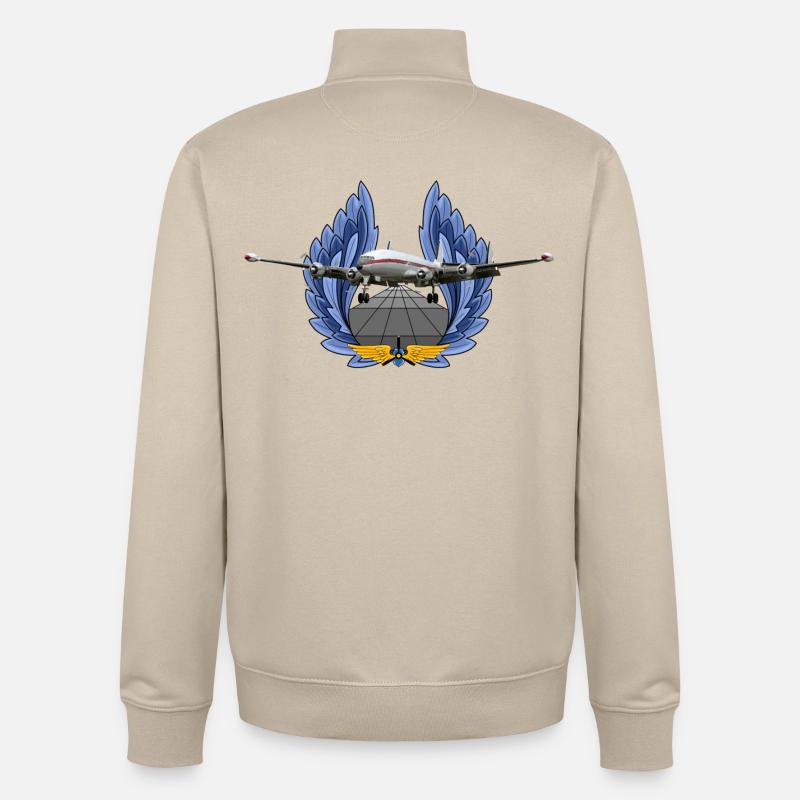 Super Constellation - Unisex Organic Zip Sweatshirt by Stanley/Stella - desert dust