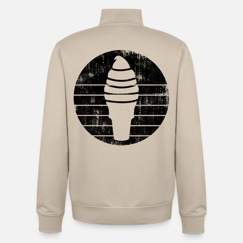Cornet - Unisex Organic Zip Sweatshirt by Stanley/Stella - desert dust
