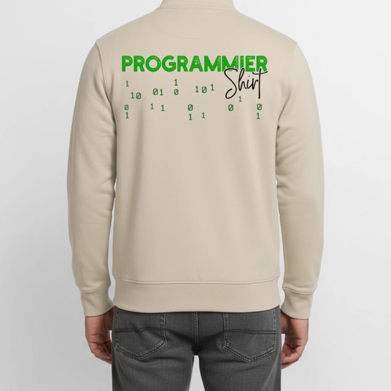 Programmer Developer Code Statement Scripting Unisex Organic Zip Sweatshirt by Stanley/Stella