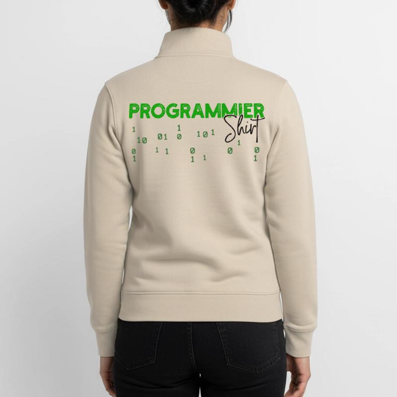 Programmer Developer Code Statement Scripting Unisex Organic Zip Sweatshirt by Stanley/Stella