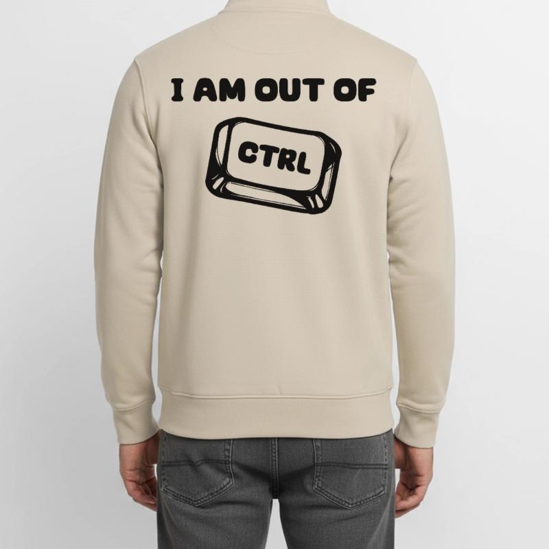 Software Developer Developer Statement Code Debug Unisex Organic Zip Sweatshirt by Stanley/Stella