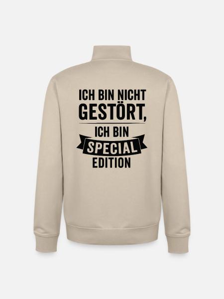 I'm Special Edition - Unisex Organic Zip Sweatshirt by Stanley/Stella - desert dust
