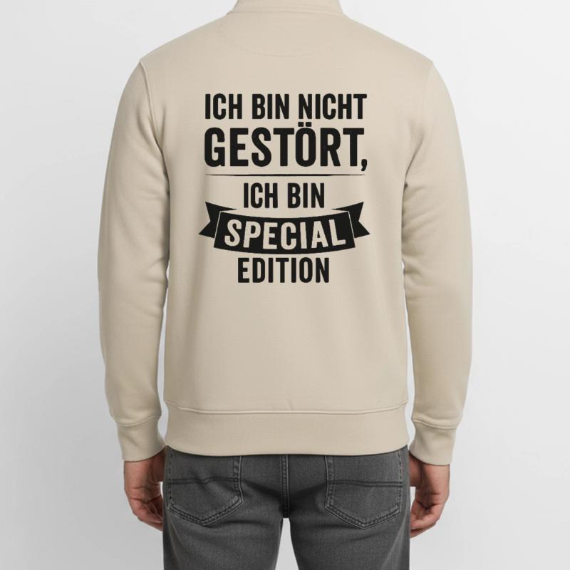 Ich bin Special Edition Unisex Organic Zip Sweatshirt von Stanley/Stella