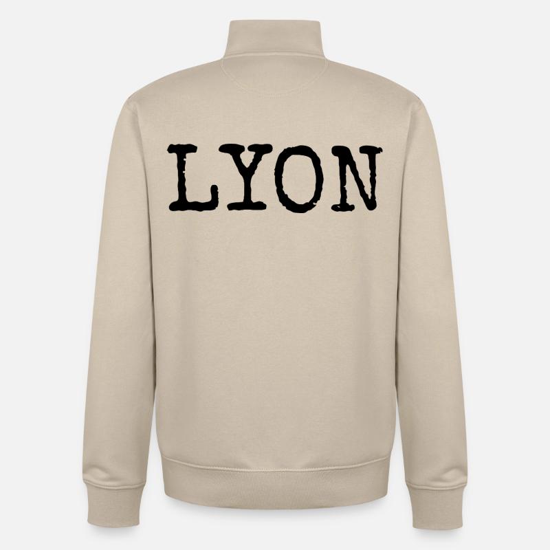 Lyon - Unisex Organic Zip Sweatshirt von Stanley/Stella - Cremebeige