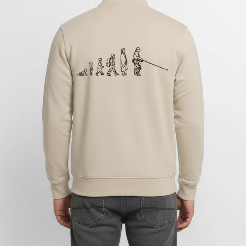 Fischer Evolution Unisex Organic Zip Sweatshirt von Stanley/Stella