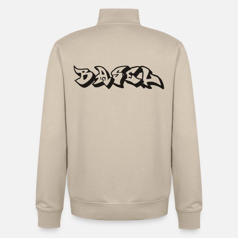 Basel - Unisex Organic Zip Sweatshirt von Stanley/Stella - Cremebeige