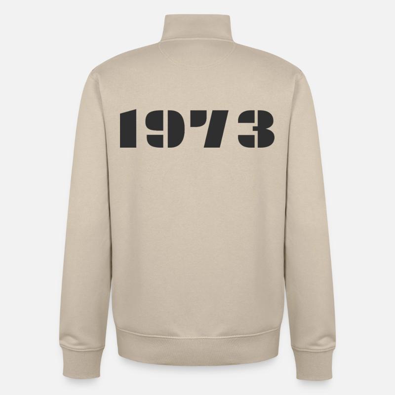1973 - Unisex Organic Zip Sweatshirt by Stanley/Stella - desert dust