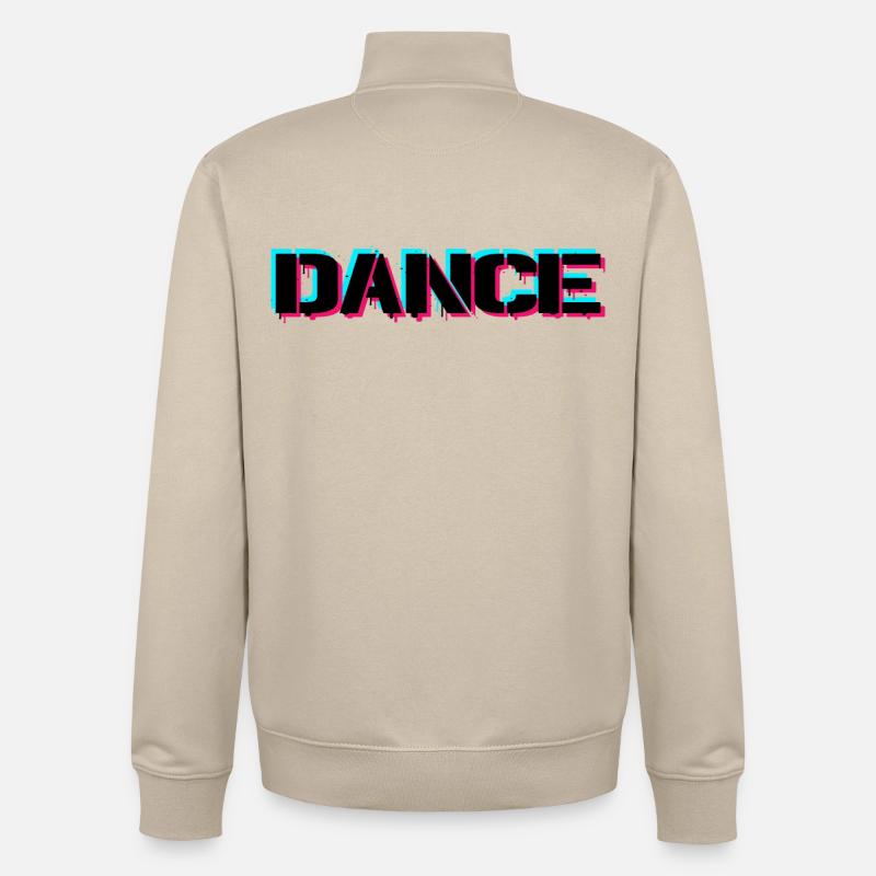 Dance - Sweat zippé unisexe en coton bio Stanley/Stella - beige crème