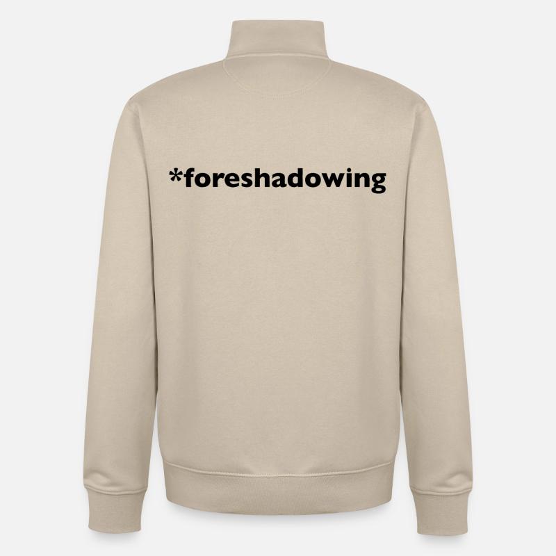 Préfiguration - Sweat zippé unisexe en coton bio Stanley/Stella - beige crème