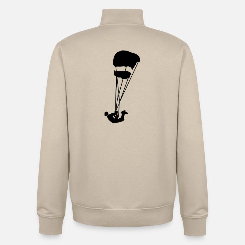 Swooping - Unisex Organic Zip Sweatshirt von Stanley/Stella - Cremebeige