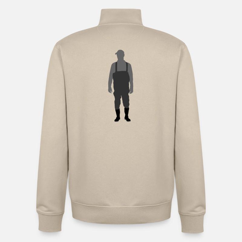 Wadden Explorer – Mud Walker - Unisex Organic Zip Sweatshirt by Stanley/Stella - desert dust