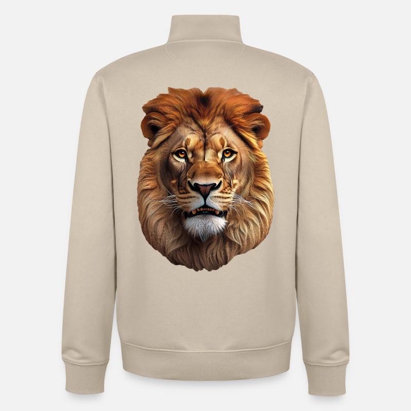 Loewe - Sweat zippé unisexe en coton bio Stanley/Stella - beige crème