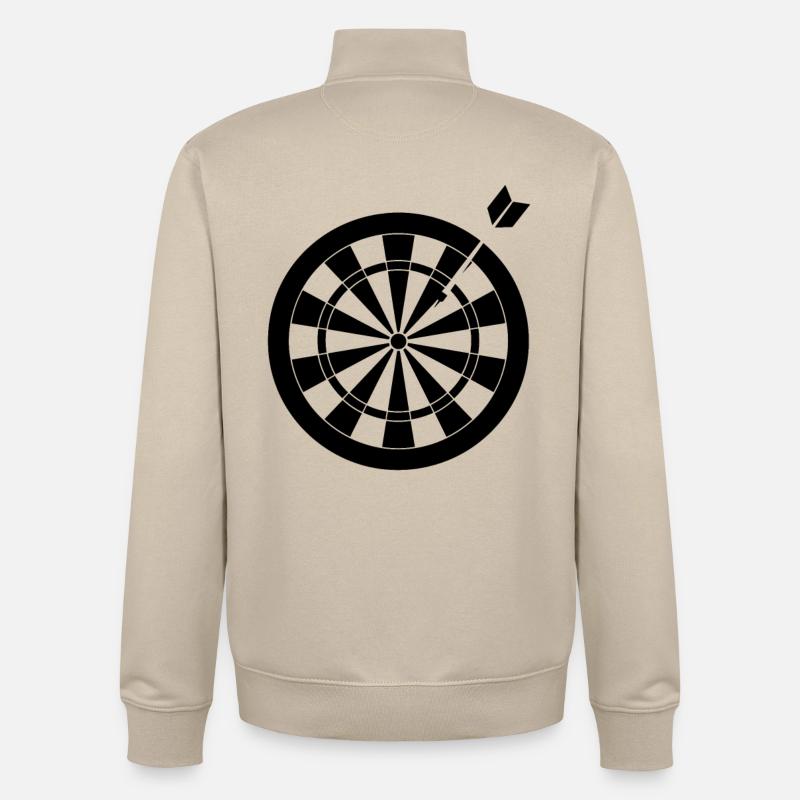 Cible - Sweat zippé unisexe en coton bio Stanley/Stella - beige crème