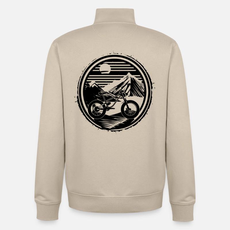 Vtt - Sweat zippé unisexe en coton bio Stanley/Stella - beige crème