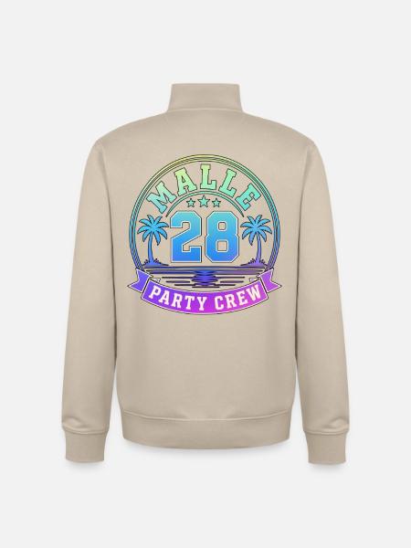Malle 2028 - Unisex Organic Zip Sweatshirt by Stanley/Stella - desert dust