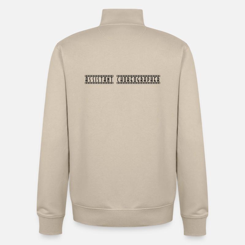 Assistant_Choreographer - Unisex Organic Zip Sweatshirt von Stanley/Stella - Cremebeige
