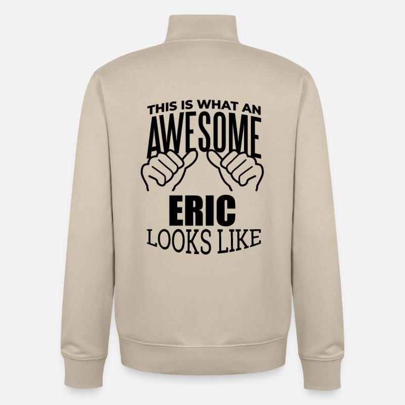 Eric - Unisex Organic Zip Sweatshirt by Stanley/Stella - desert dust