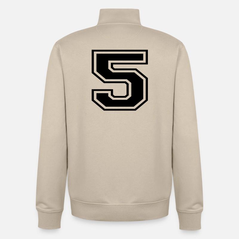 5 - Unisex Organic Zip Sweatshirt von Stanley/Stella - Cremebeige