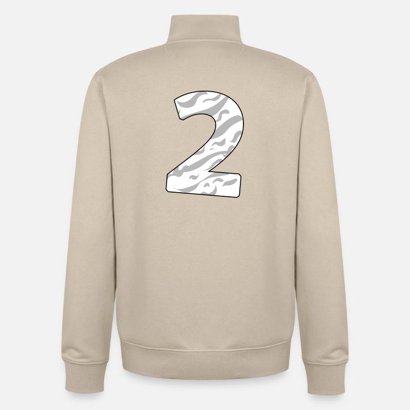 2 - Unisex Organic Zip Sweatshirt von Stanley/Stella - Cremebeige