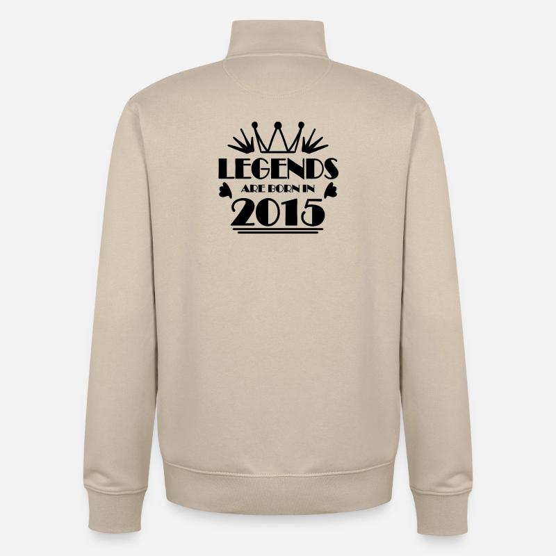 2015 - Promotion 2015 - Sweat zippé unisexe en coton bio Stanley/Stella - beige crème
