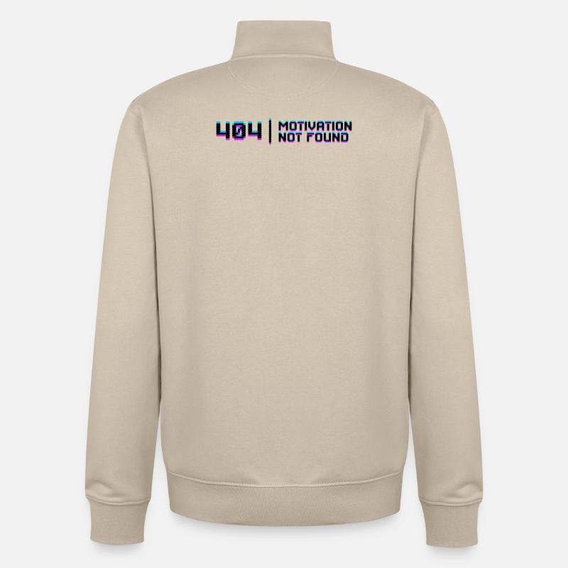 Bugfixing Skripting Dev Computerfreak Developer - Unisex Organic Zip Sweatshirt von Stanley/Stella - Cremebeige