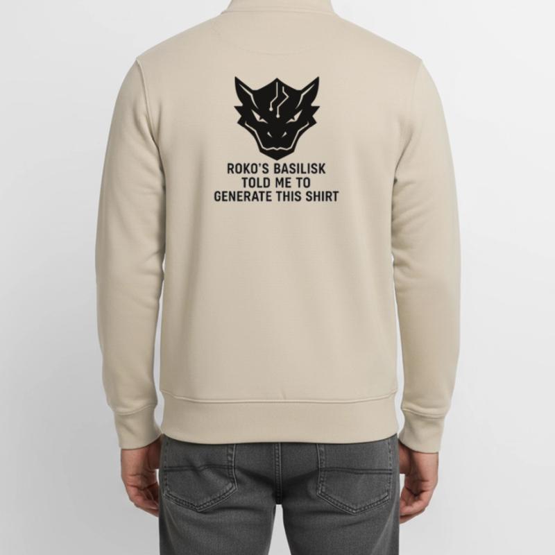 Generated by the Basilisk Unisex Organic Zip Sweatshirt von Stanley/Stella