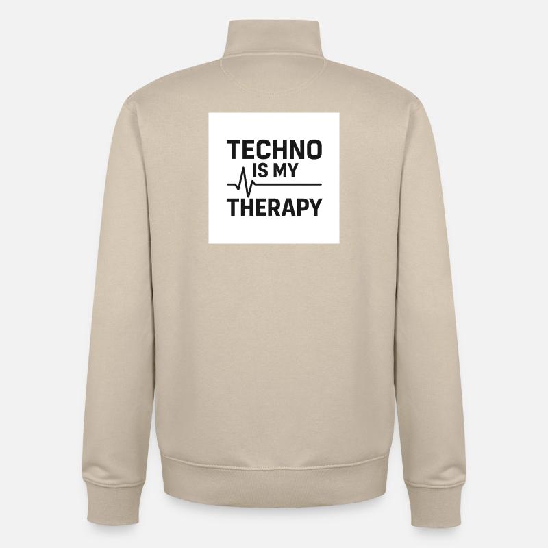 FFF2E098-3E0D-4F1A-841F-4C2C13A47547 - Unisex Organic Zip Sweatshirt von Stanley/Stella - Cremebeige