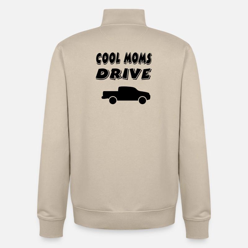 Auto - Unisex Organic Zip Sweatshirt von Stanley/Stella - Cremebeige