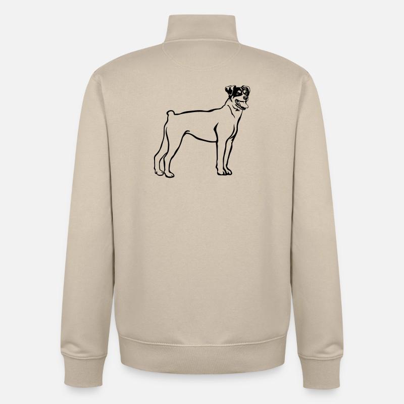 Bodeguero Andaluz - Unisex Organic Zip Sweatshirt von Stanley/Stella - Cremebeige