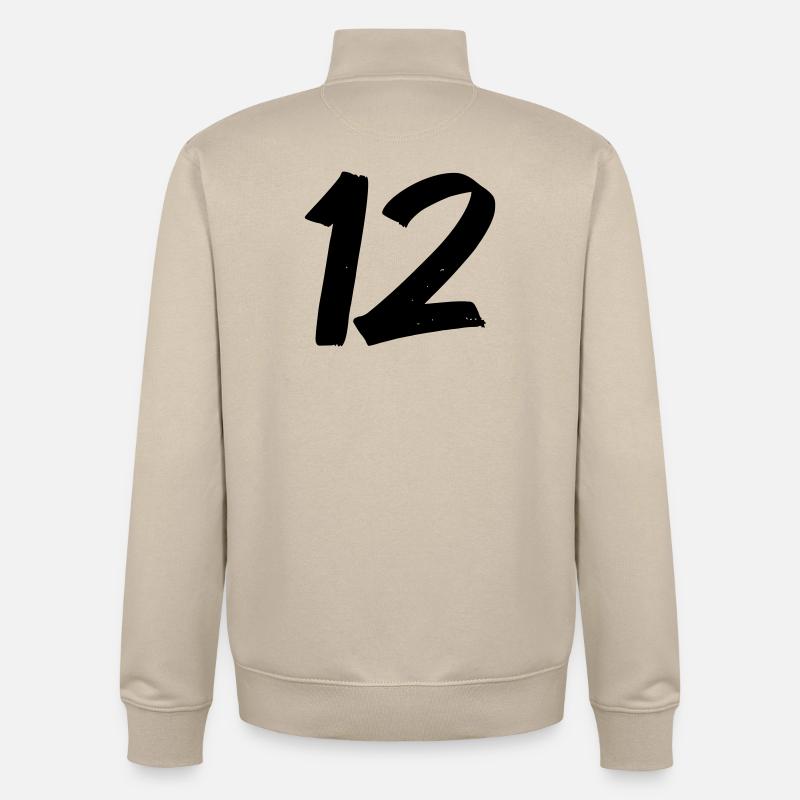22 - Unisex Organic Zip Sweatshirt von Stanley/Stella - Cremebeige