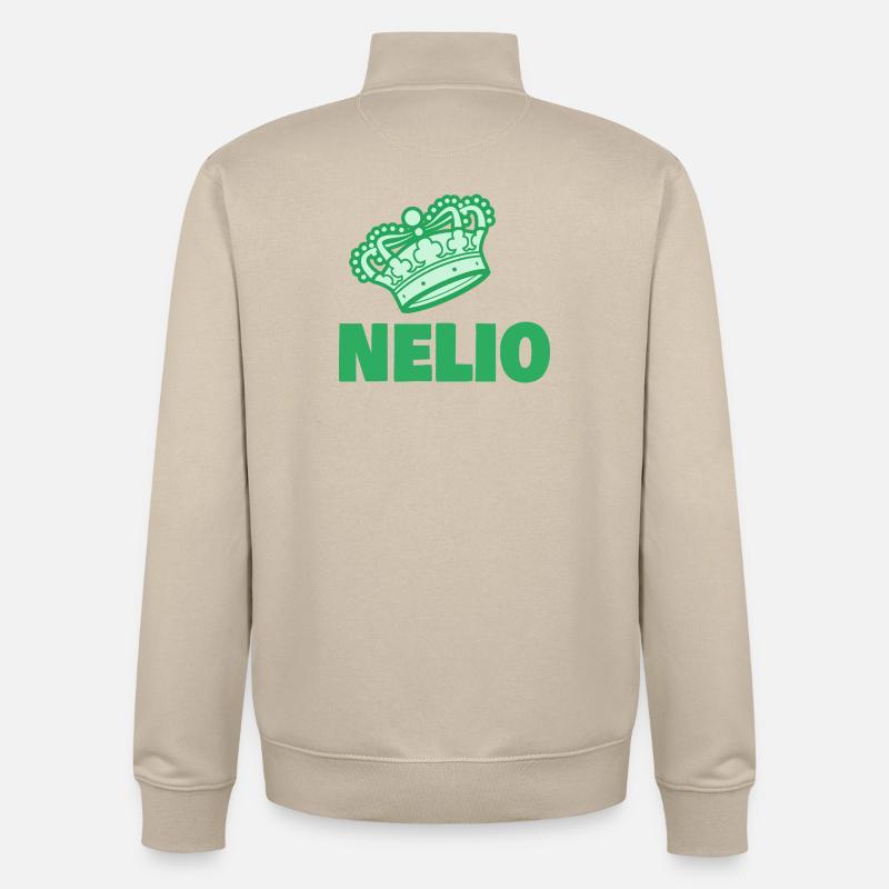 Nelio als Koenig - Unisex Organic Zip Sweatshirt von Stanley/Stella - Cremebeige
