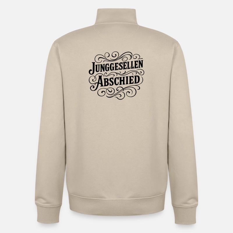 Junggesellenabschied Jga - Unisex Organic Zip Sweatshirt von Stanley/Stella - Cremebeige