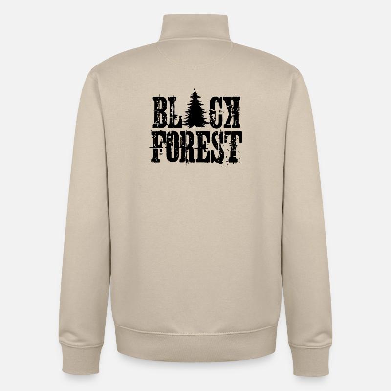 Black Forest - Unisex Organic Zip Sweatshirt von Stanley/Stella - Cremebeige