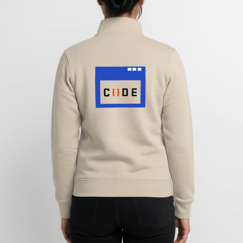 Job Coder Dire Travailleur Gagner De L’argent Sweat zippé unisexe en coton bio Stanley/Stella