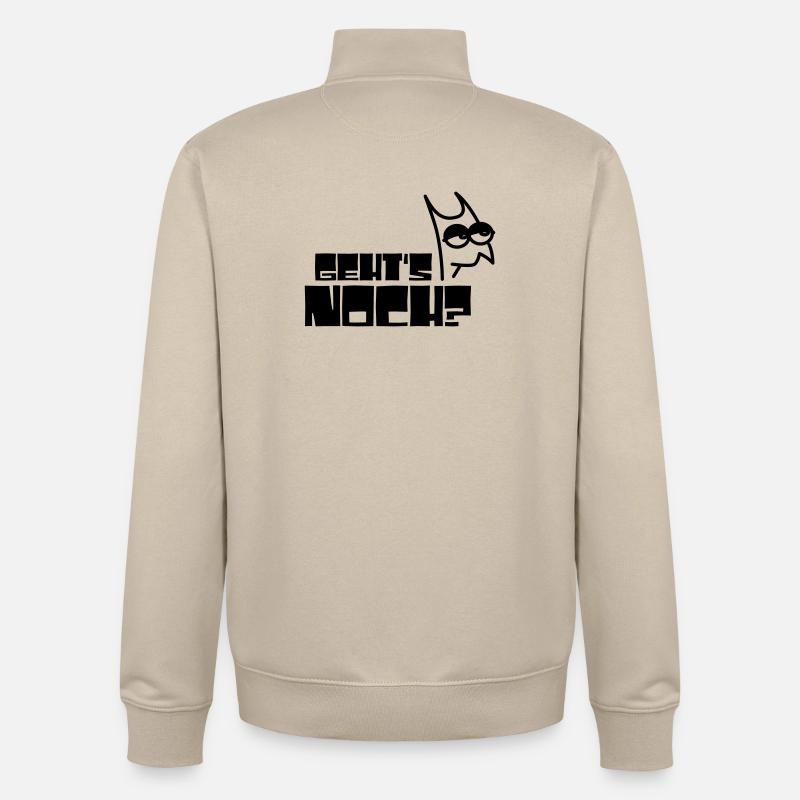 Is it still possible? - Unisex Organic Zip Sweatshirt by Stanley/Stella - desert dust