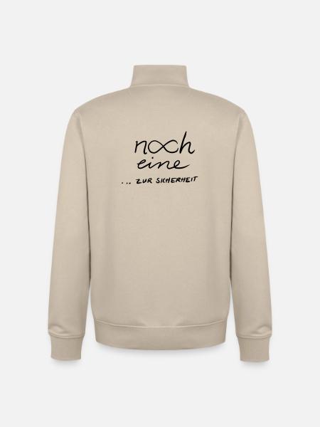 Noch eine...zur Sicherheit 2 - Unisex Organic Zip Sweatshirt von Stanley/Stella - Cremebeige