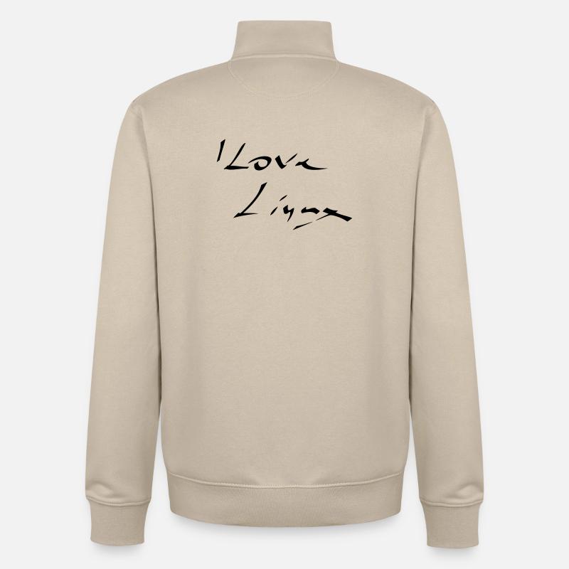 Linux, Software, programmieren - Unisex Organic Zip Sweatshirt von Stanley/Stella - Cremebeige