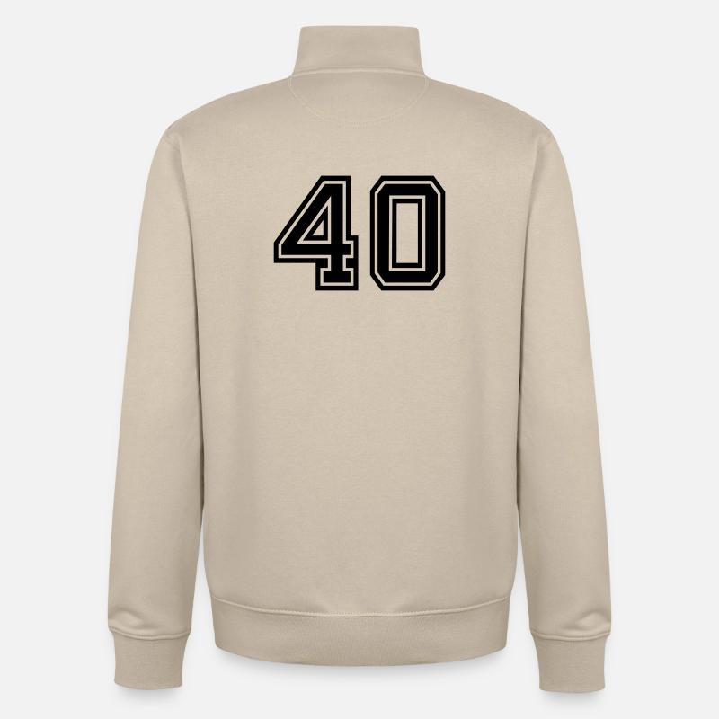 40 - Unisex Organic Zip Sweatshirt by Stanley/Stella - desert dust