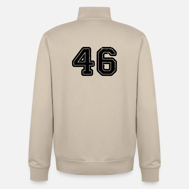 46 - Sweat zippé unisexe en coton bio Stanley/Stella - beige crème