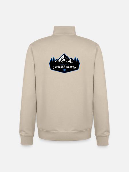 Djerdjer_Alayen_2 - Unisex Organic Zip Sweatshirt by Stanley/Stella - desert dust