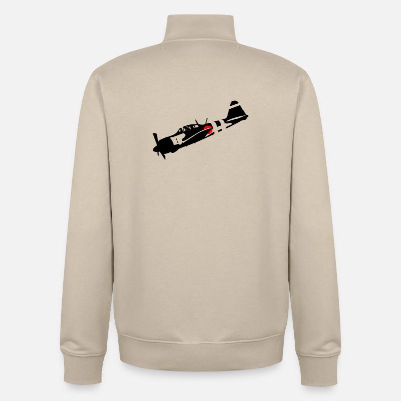 zero - Unisex Organic Zip Sweatshirt by Stanley/Stella - desert dust