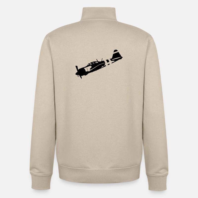 zero - Unisex Organic Zip Sweatshirt by Stanley/Stella - desert dust