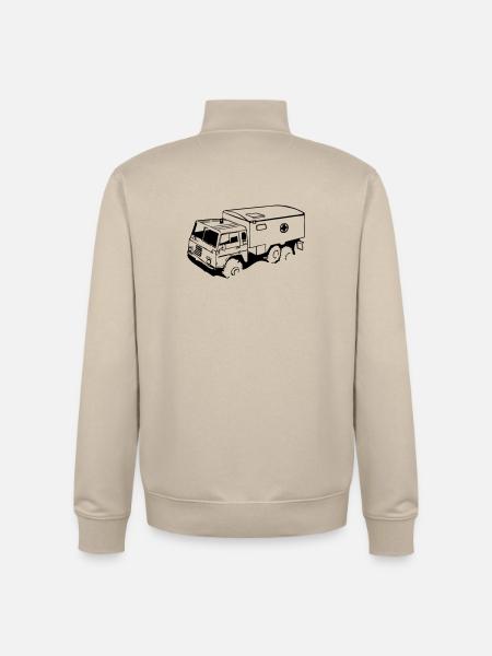 TGB13 Sany - Unisex Organic Zip Sweatshirt von Stanley/Stella - Cremebeige