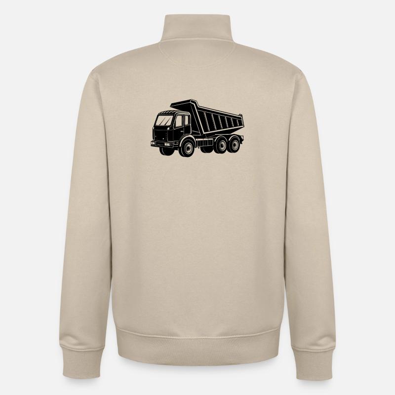 Kipper - Unisex Organic Zip Sweatshirt von Stanley/Stella - Cremebeige