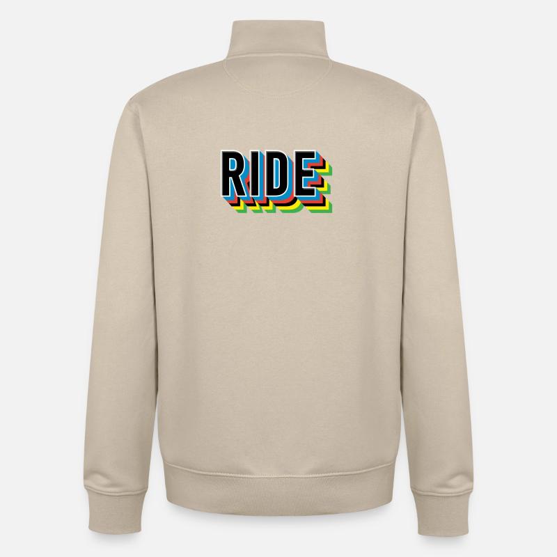 REITEN - Unisex Organic Zip Sweatshirt von Stanley/Stella - Cremebeige