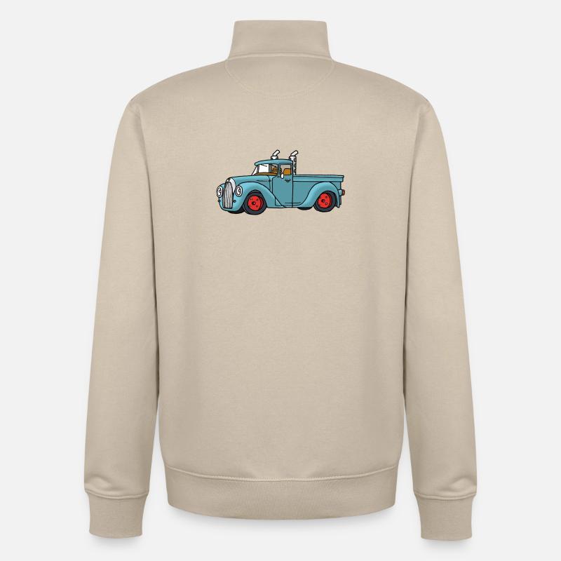 Pick Up - Unisex Organic Zip Sweatshirt von Stanley/Stella - Cremebeige