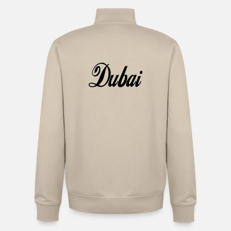 Dubai - Unisex Organic Zip Sweatshirt von Stanley/Stella - Cremebeige