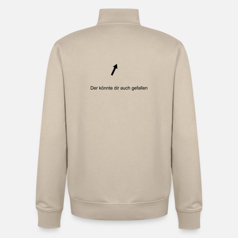 Der koennte dir auch gefallen - Unisex Organic Zip Sweatshirt von Stanley/Stella - Cremebeige