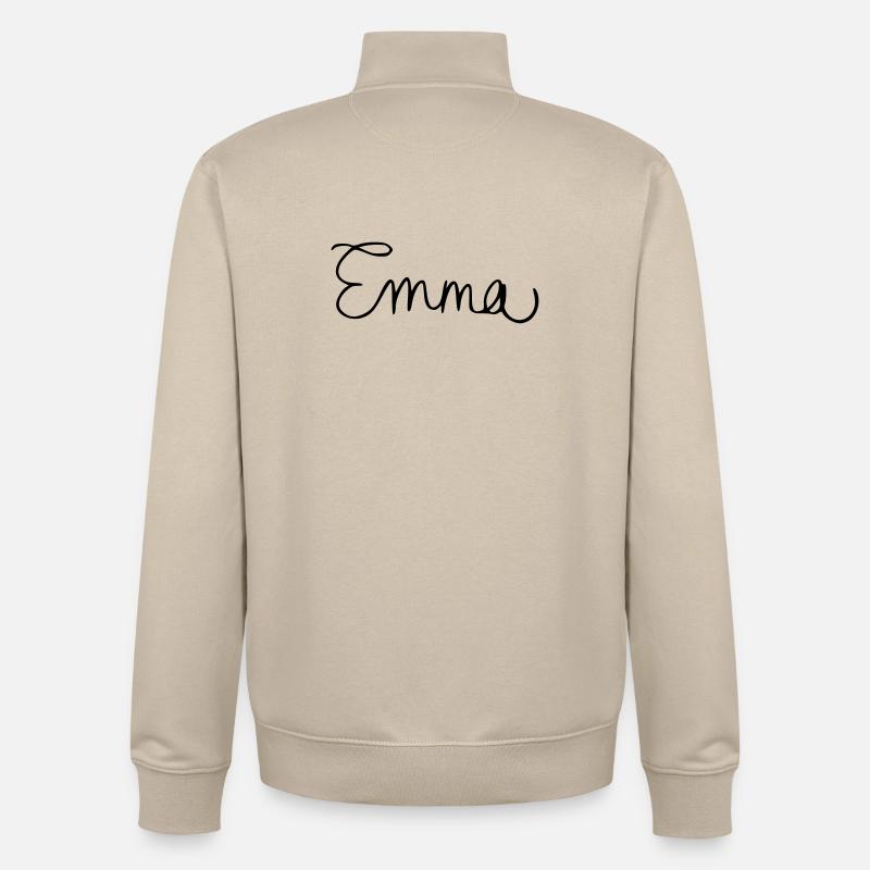 Emma - Unisex Organic Zip Sweatshirt von Stanley/Stella - Cremebeige